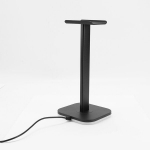 RGB ausinių stovas, su LED pagrindu