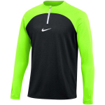 Vyri&scaron;ka džemperis Nike NK Dri-FIT Academy Drill Top K, juodos ir žalios spalvos, DH9230 010