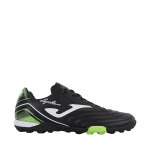 Joma Aguila 2501 Turf juodos ir žalios spalvos futbolo bateliai AGUW2501TF