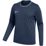 Moteri&scaron;kas mar&scaron;kinėlis Nike Dri-Fit Park 26 Crew Top, tamsiai mėlynos spalvos, HM7167 410