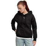 Moteri&scaron;kas džemperis Puma ESS Centered Cat Logo Relaxed Hoodie juodas 692917 01