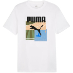 Vyri&scaron;kas mar&scaron;kinėlis Puma Graphics Summer Sports Tee II, baltas, 627909 02, M