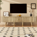 TV spintelė su stumdomomis durimis, MDF, 175x38x45 cm, 1 vnt