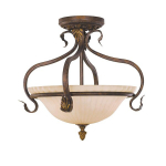 Elstead Lighting lubinis &scaron;viestuvas Sonoma Valley FE-Sonomavalley-SF, rudas