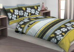 Eurofirany satino medvilnės patalynės komplektas PGQ-02, 220x200 cm, 3 dalių