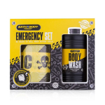 Dovanų rinkinys Accentra Bath and Body Toolkit Emergency Set vyrams: du&scaron;o želė, 400 ml + teminis tualetinio popieriaus ritinėlis, 1 vnt.