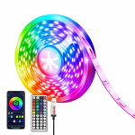 LED juostelė RGB, USB, su nuotoliniu valdymu, 5 m