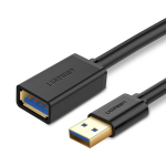 Ugreen US129 prailginimo laidas USB 3.0, 2 m, juodas