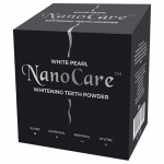 Balinimo milteliai White Pearl NanoCare Silver Charcoal Bleaching Powder, 30 g