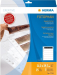 Herma negatyvinė rankovė 5 PP CL 25 lak&scaron;tai (7761)