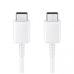 USB-C kabelis, 1 m, baltas