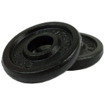 Diskiniai svoriai Tunturi Black, 30 mm