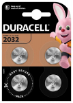 Elementai Duracell CR2032 3V, 4 vnt