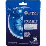 Drėkinamoji lak&scaron;tinė veido kaukė Garnier Skin Active Moisture Bomb, 32 g