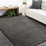 Neslystantis kilimas Shaggy Grafit 200x290 cm