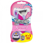 Vienkartiniai skustuvai Wilkinson Sword Xtreme3 Beauty, 4 vnt.