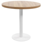 Bistro staliukas, &scaron;viesiai rudos spalvos, 80 cm, MDF, Ruda