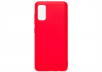 Evelatus Soft Touch Silicone Case, skirtas Samsung Galaxy S20, raudonas