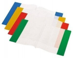 Aplankalai sąsiuviniams ir pratyboms Biurfol, A4, spalvotais kra&scaron;tais, 25 vnt, 43606
