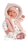 Verkianti lėlė kūdikis Tina, Llorens 84440, 44 cm