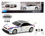 Radijo bangomis valdomas automodelis Rastar 1:24 RC BMW M3, 48300