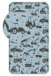 Paklodė su elastine juostele Tractor, 90x200cm