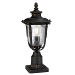 Pastatomas lauko &scaron;viestuvas Elstead Lighting Luverne KL-LUVERNE3-M
