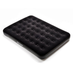 Meteor Dvigubas aksominis čiužinys, juodas