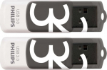 Philips 32gb Usb 3.0 atmintukai, 2 vnt., Shadow Grey