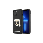Karl Lagefeld iPhone 14 Plus 6,7 KLHCP14MKH3DBK black 3D Rubber Karl`s Head