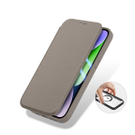 Dux Ducis Skin X Pro iPhone 14 Plus MagSafe magnetic flip beige