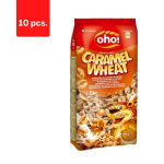 Karamelės skonio sausi pusryčiai kviečiai Oho, 150 g x 10 vnt.