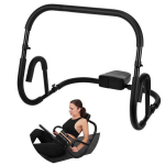 Fitneso treniruoklis pilvo raumenims, 67.5x60x61cm, juodas