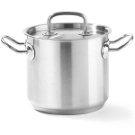 Auk&scaron;tas puodas su dangčiu Kitchen Line 2,8 l, Hendi, sidabro spalva