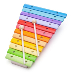 Medinis muzikos instrumentas Ksilofonas Bigjigs