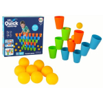 Edukacinis puodelių rinkinys Cups Puzzle Game 3in1 LeanToys, 44 d
