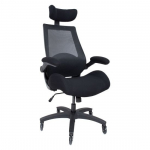 Biuro kėdė Home4You Miller, juoda