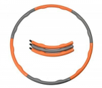 Masažinis gimnastikos lankas Soft (I lygis), 100cm, oranžinis