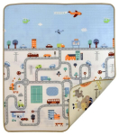 Lavinamasis kilimėlis Humbi Streets Animals 180x150x1cm