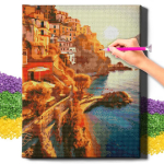 Deimantinė mozaika 5D Diamond Painting Oh Art! Kra&scaron;tovaizdis, 40x50 cm