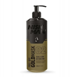 Nulupama auksinė veido kaukė Nishman Gold Peel-Off Face Mask vyrams, 200 ml
