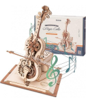 Muzikinis 3D medinis konstruktorius Robotime Magic Cello, 199 d.