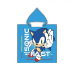 Sonic pončas The Hedgehog, 55x110 cm