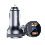 ESSAGER KING pilkas 36W automobilinis įkroviklis (2XQC3.0)