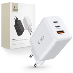 tinklo įkroviklis 2x USB A QC 3.0 &ndash; baltas