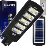 Fluxar S697 LED lauko &scaron;viestuvas su saulės baterija 1200W