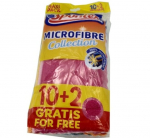 Spontex mikropluo&scaron;to &scaron;luosčių rinkinys, 12 vnt