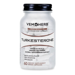 Maisto papildas Ajuga turkestanica ekstraktas VemoHerb Turkesterone, 60 kaps.