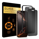 Apsauginis Privacy stikliukas skirtas Apple iPhone 16, 2 vnt.