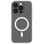 &bdquo;Connect&ldquo; skaidrus &bdquo;Apple iPhone 15 Pro&ldquo; dėklas su &bdquo;MagSafe&ldquo; permatomu dangteliu